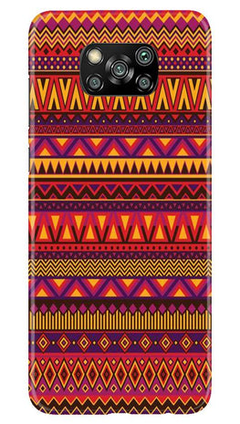 Zigzag line pattern2 Case for Poco X3 Pro