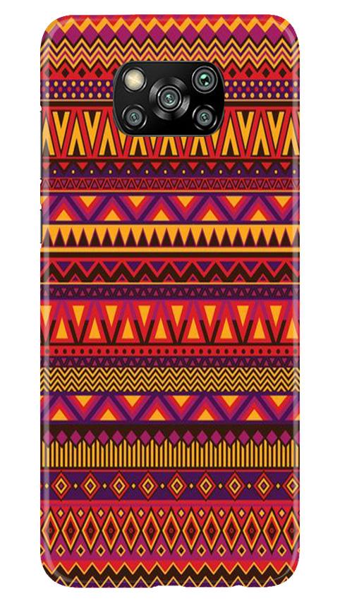 Zigzag line pattern2 Case for Poco X3 Pro