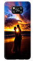 Couple Sea shore Case for Poco X3