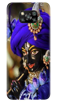 Lord Krishna4 Mobile Back Case for Poco X3 (Design - 19)