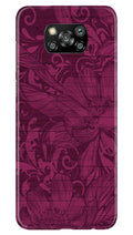 Purple Backround Case for Poco X3