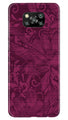Purple Backround Case for Poco X3
