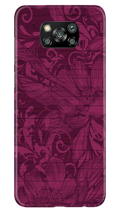 Purple Backround Case for Poco X3 Pro