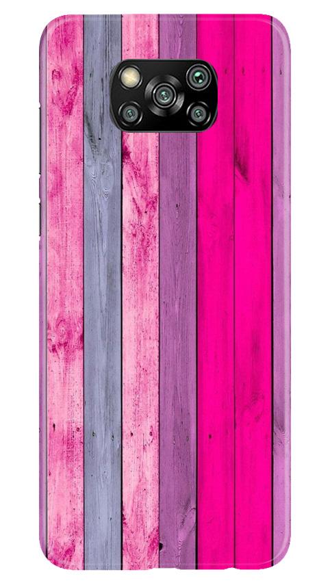 Wooden look Case for Poco X3