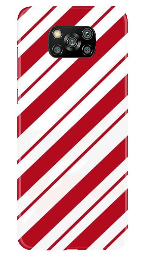 Red White Case for Poco X3 Pro