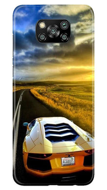 Car lovers Mobile Back Case for Poco X3 Pro (Design - 46)