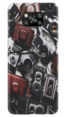 Cameras Mobile Back Case for Poco X3 (Design - 57)