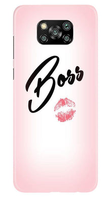 Boss Mobile Back Case for Poco X3 (Design - 59)