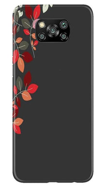 Grey Background Mobile Back Case for Poco X3 Pro (Design - 71)