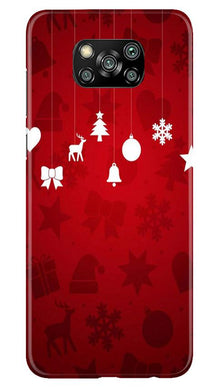 Christmas Mobile Back Case for Poco X3 Pro (Design - 78)