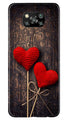 Red Hearts Case for Poco X3 Pro