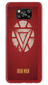 Iron Man Superhero Case for Poco X3  (Design - 115)