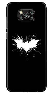 Batman Superhero Mobile Back Case for Poco X3  (Design - 119)