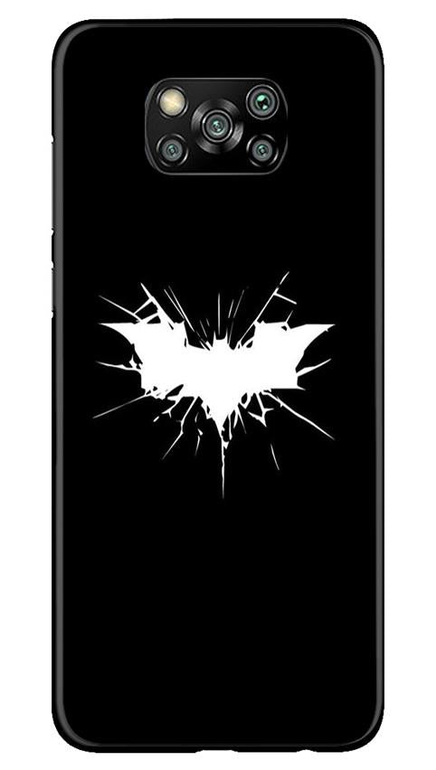 Batman Superhero Case for Poco X3  (Design - 119)