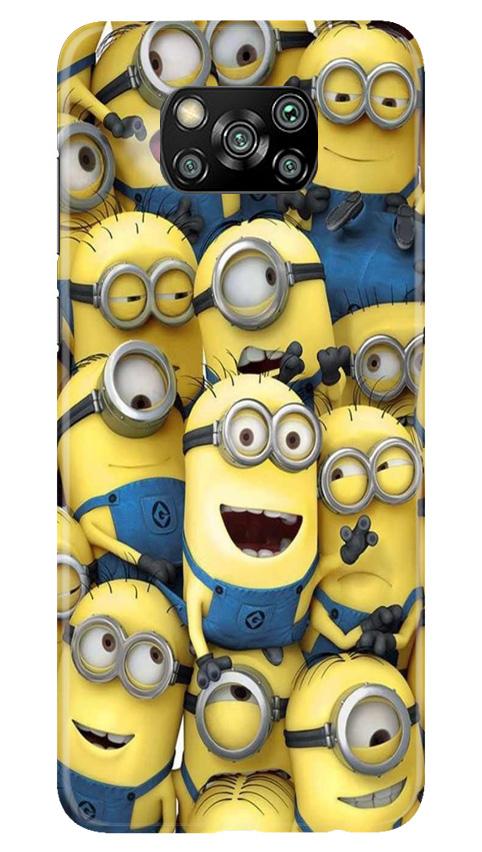 Minions Case for Poco X3 Pro  (Design - 127)