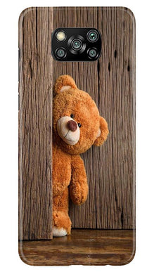 Cute Beer Mobile Back Case for Poco X3  (Design - 129)