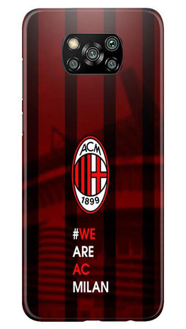 AC Milan Case for Poco X3(Design - 155)