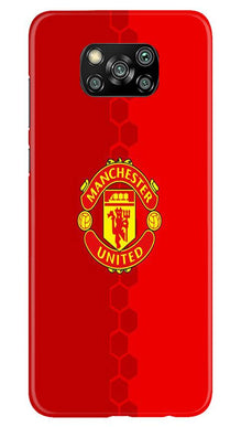 Manchester United Mobile Back Case for Poco X3 Pro  (Design - 157)