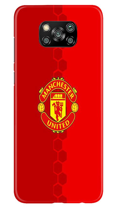 Manchester United Case for Poco X3  (Design - 157)