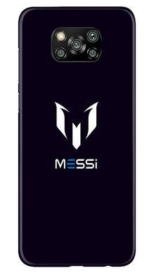 Messi Mobile Back Case for Poco X3 Pro  (Design - 158)