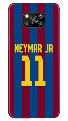 Neymar Jr Mobile Back Case for Poco X3  (Design - 162)