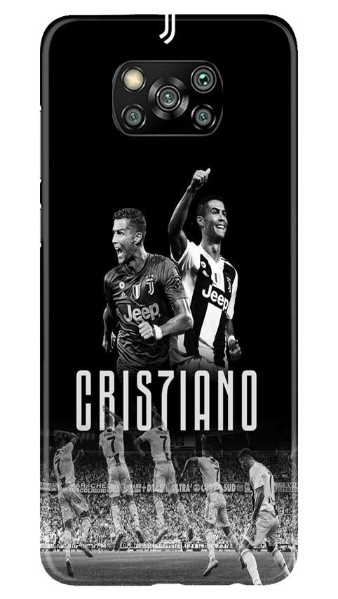 Cristiano Case for Poco X3  (Design - 165)