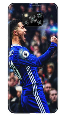 Hazard Mobile Back Case for Poco X3  (Design - 169)
