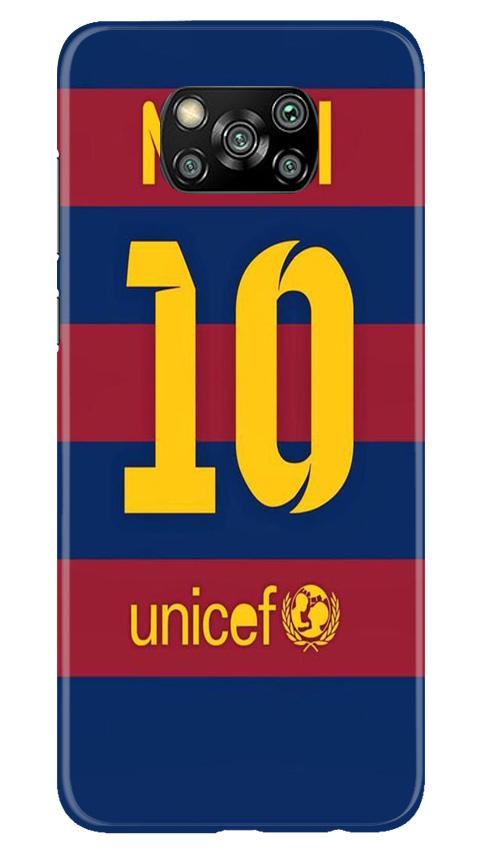 Messi Case for Poco X3 Pro  (Design - 172)