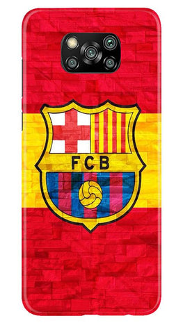 FCB Football Case for Poco X3 Pro(Design - 174)