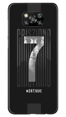 Cristiano Mobile Back Case for Poco X3  (Design - 175)