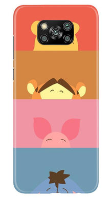 Cartoon Mobile Back Case for Poco X3 Pro (Design - 183)