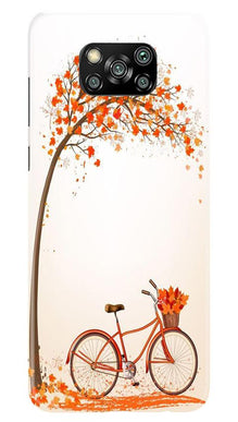 Bicycle Mobile Back Case for Poco X3 (Design - 192)