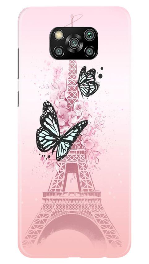 Eiffel Tower Case for Poco X3 (Design No. 211)