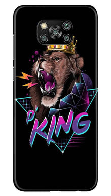 Lion King Mobile Back Case for Poco X3 (Design - 219)