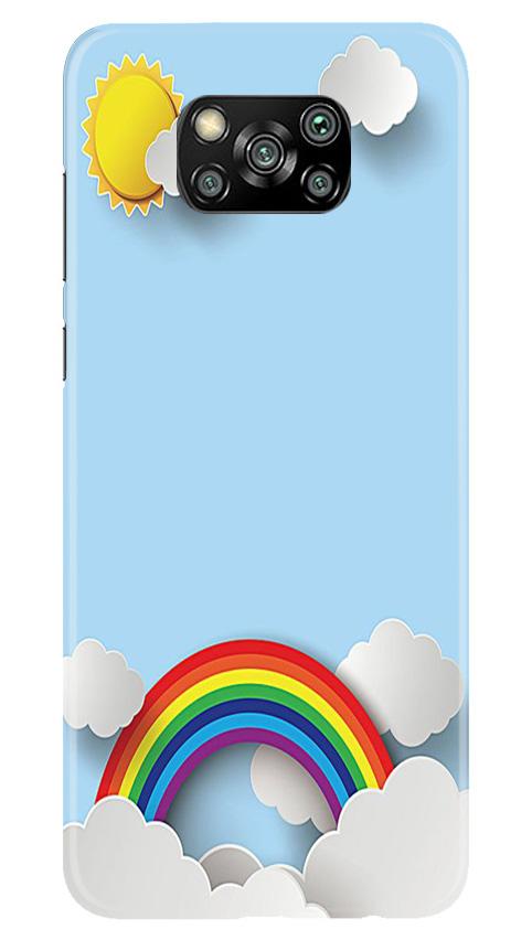 Rainbow Case for Poco X3 (Design No. 225)