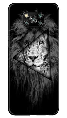 Lion Star Mobile Back Case for Poco X3 Pro (Design - 226)