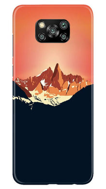 Mountains Mobile Back Case for Poco X3 Pro (Design - 227)