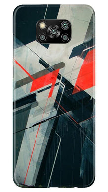 Modern Art Mobile Back Case for Poco X3 Pro (Design - 231)
