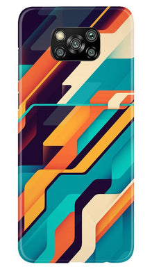 Modern Art Mobile Back Case for Poco X3 Pro (Design - 233)