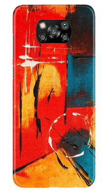 Modern Art Mobile Back Case for Poco X3 Pro (Design - 239)