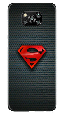 Superman Mobile Back Case for Poco X3 Pro (Design - 247)