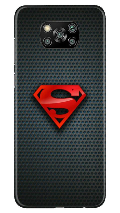Superman Case for Poco X3 (Design No. 247)