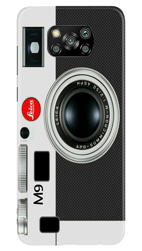Camera Case for Poco X3 (Design No. 257)
