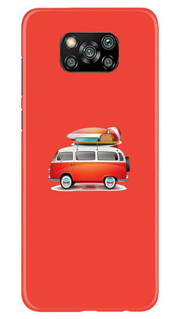 Travel Bus Case for Poco X3 Pro (Design No. 258)