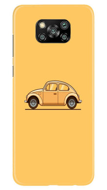 Vintage Car Mobile Back Case for Poco X3 Pro (Design - 262)