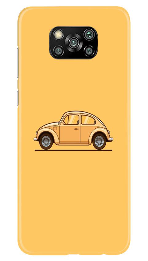Vintage Car Case for Poco X3 Pro (Design No. 262)