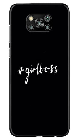 #GirlBoss Case for Poco X3 Pro (Design No. 266)