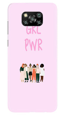 Girl Power Mobile Back Case for Poco X3 Pro (Design - 267)