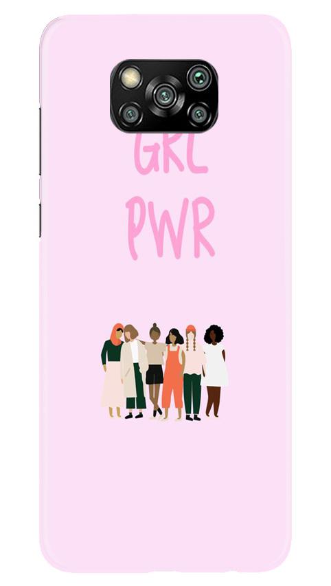 Girl Power Case for Poco X3 Pro (Design No. 267)
