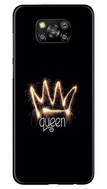 Queen Mobile Back Case for Poco X3 Pro (Design - 270)